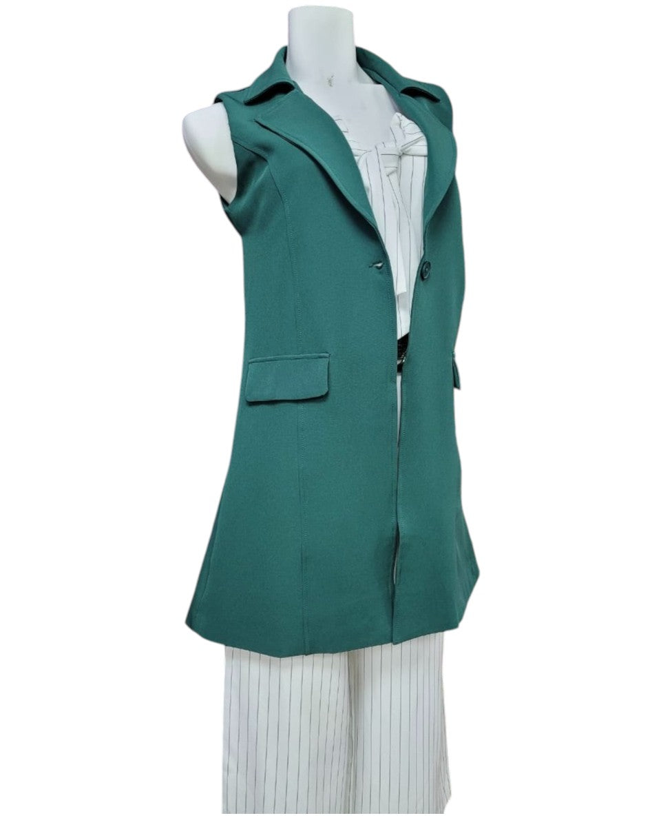 Chaqueta sin Mangas estilo Gilet