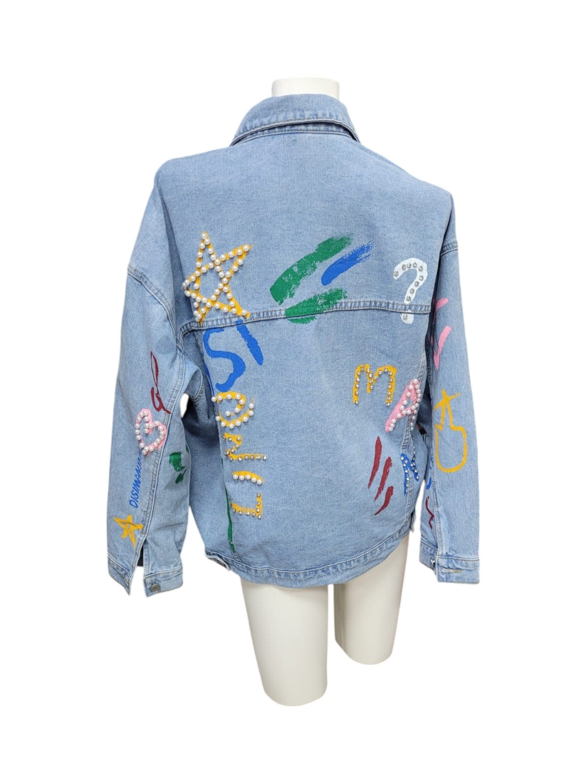 Chaqueta de Mezclilla con Diseño Español Moderno Ofertas!