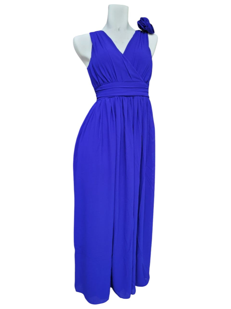 Vestido Largo de Gasa con Espalda Descubierta – Elegancia y Sensualidad en Cada Color