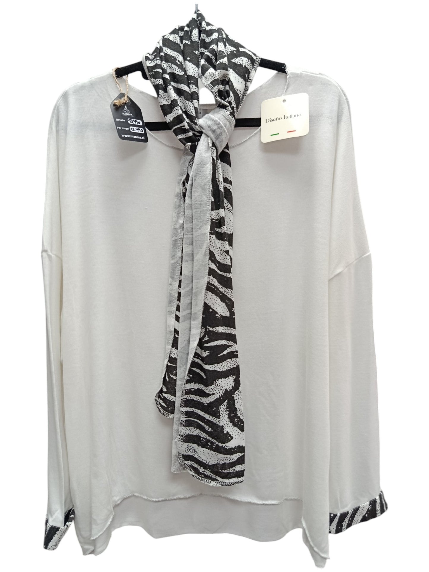 Sweater Multicolor con Detalles Animal Print – Color, Estilo y Personalidad