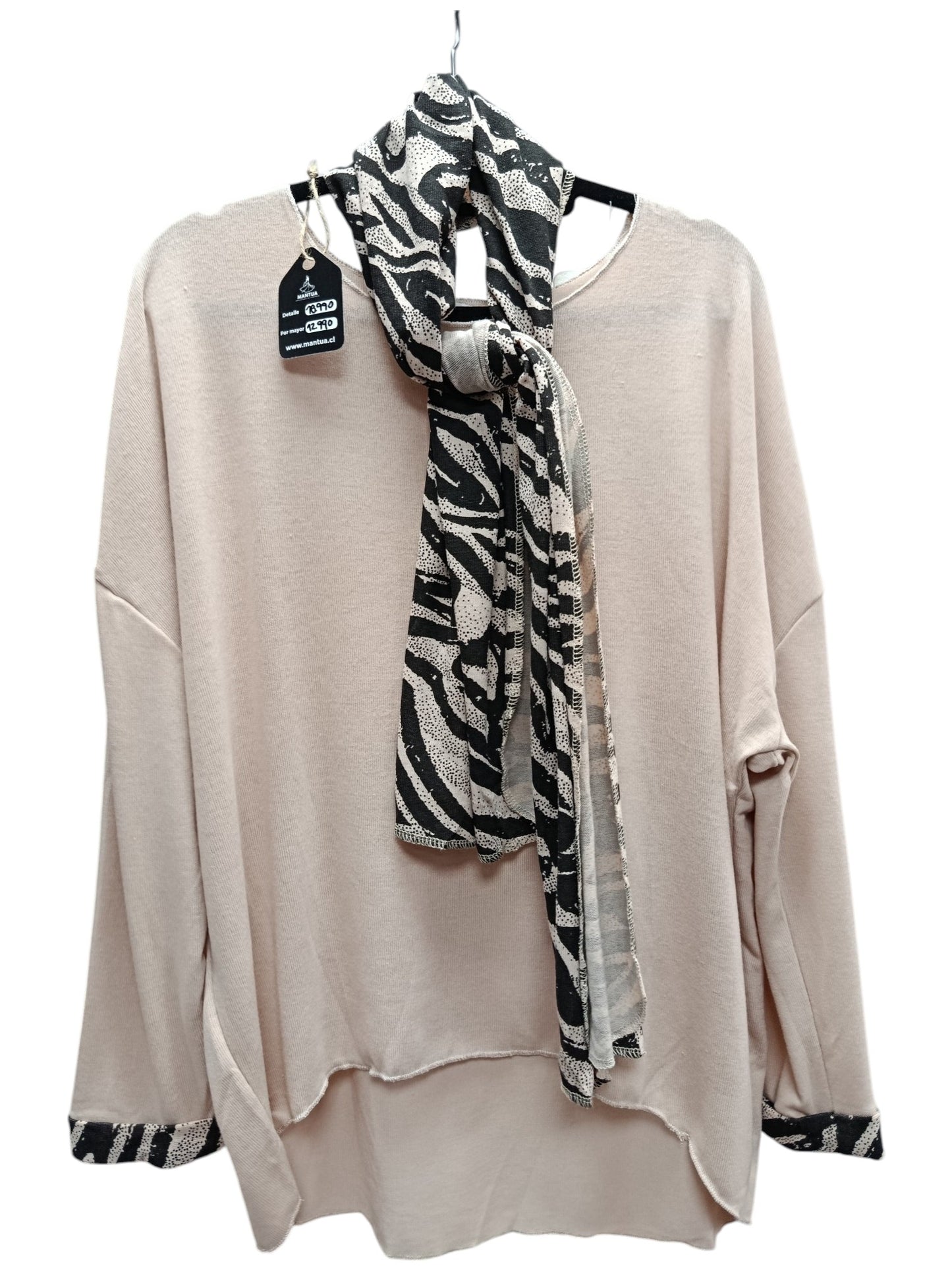 Sweater Multicolor con Detalles Animal Print – Color, Estilo y Personalidad