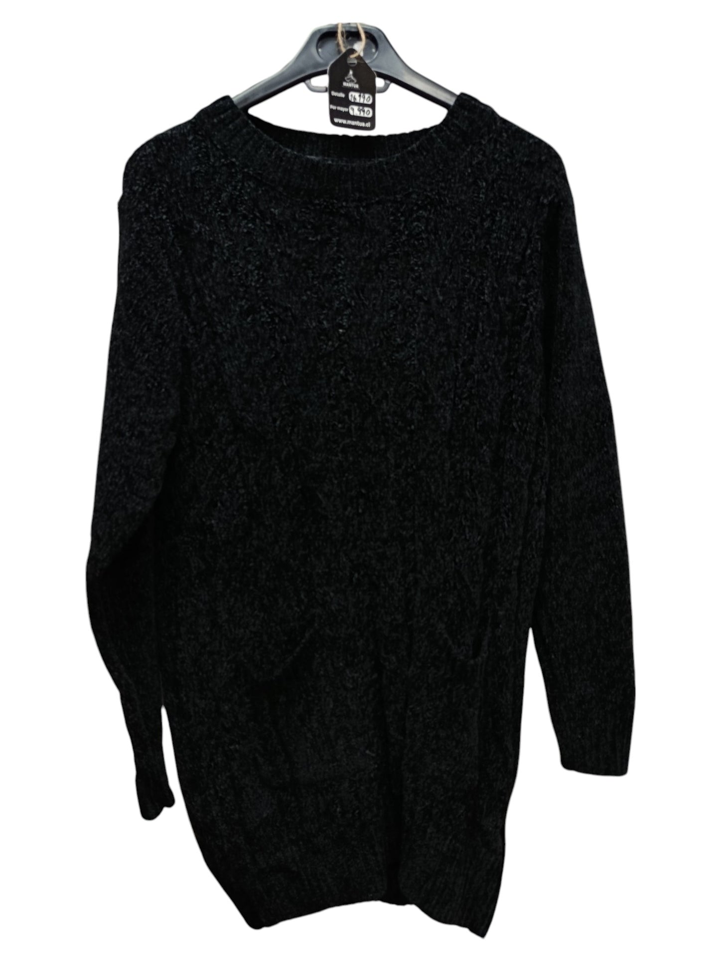 Sweater Chenille Cuello Redondo – Suavidad que Enamora, Estilo que Acompaña