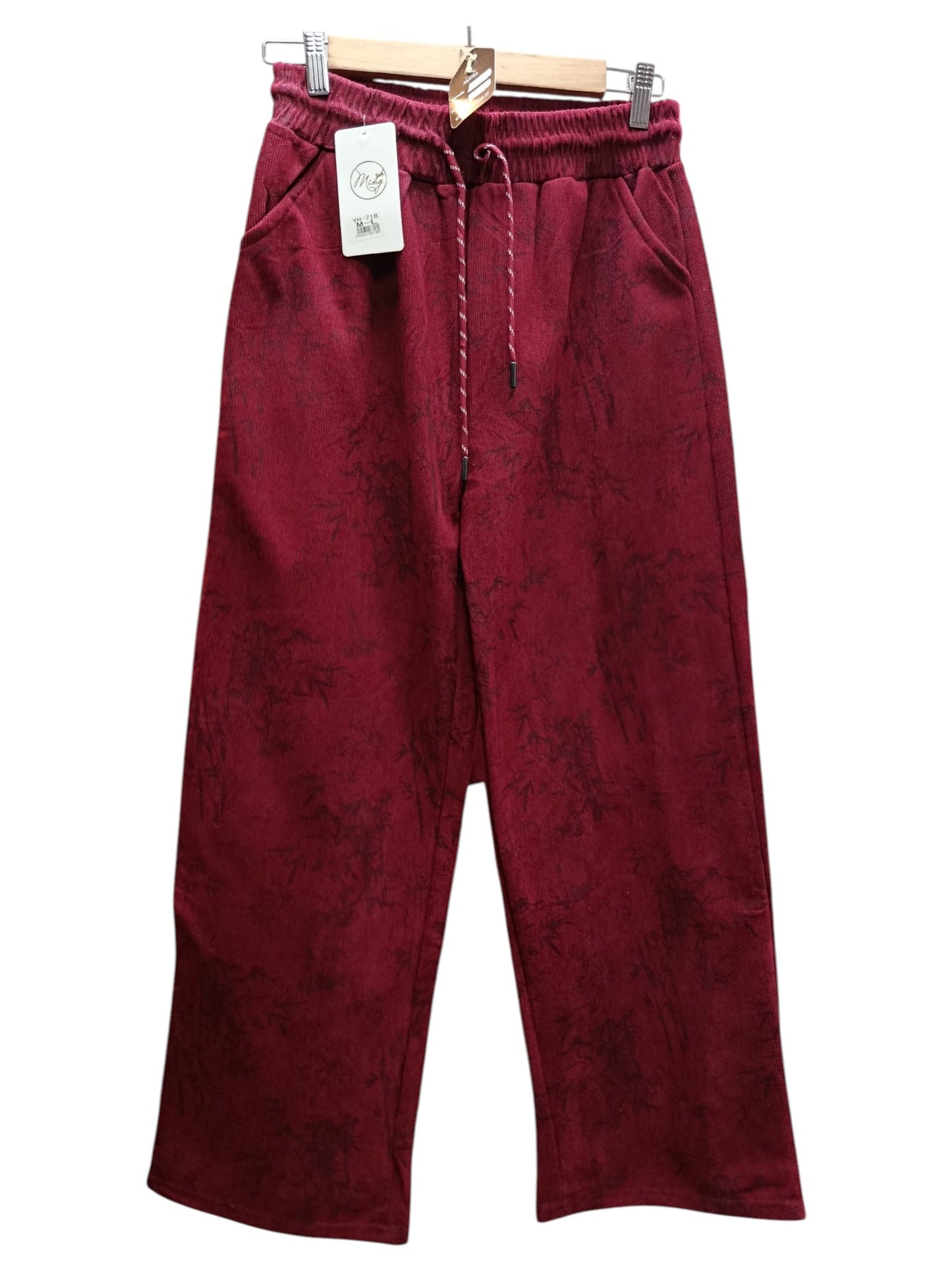 Buzo Palazzo Afranelado con Estampado