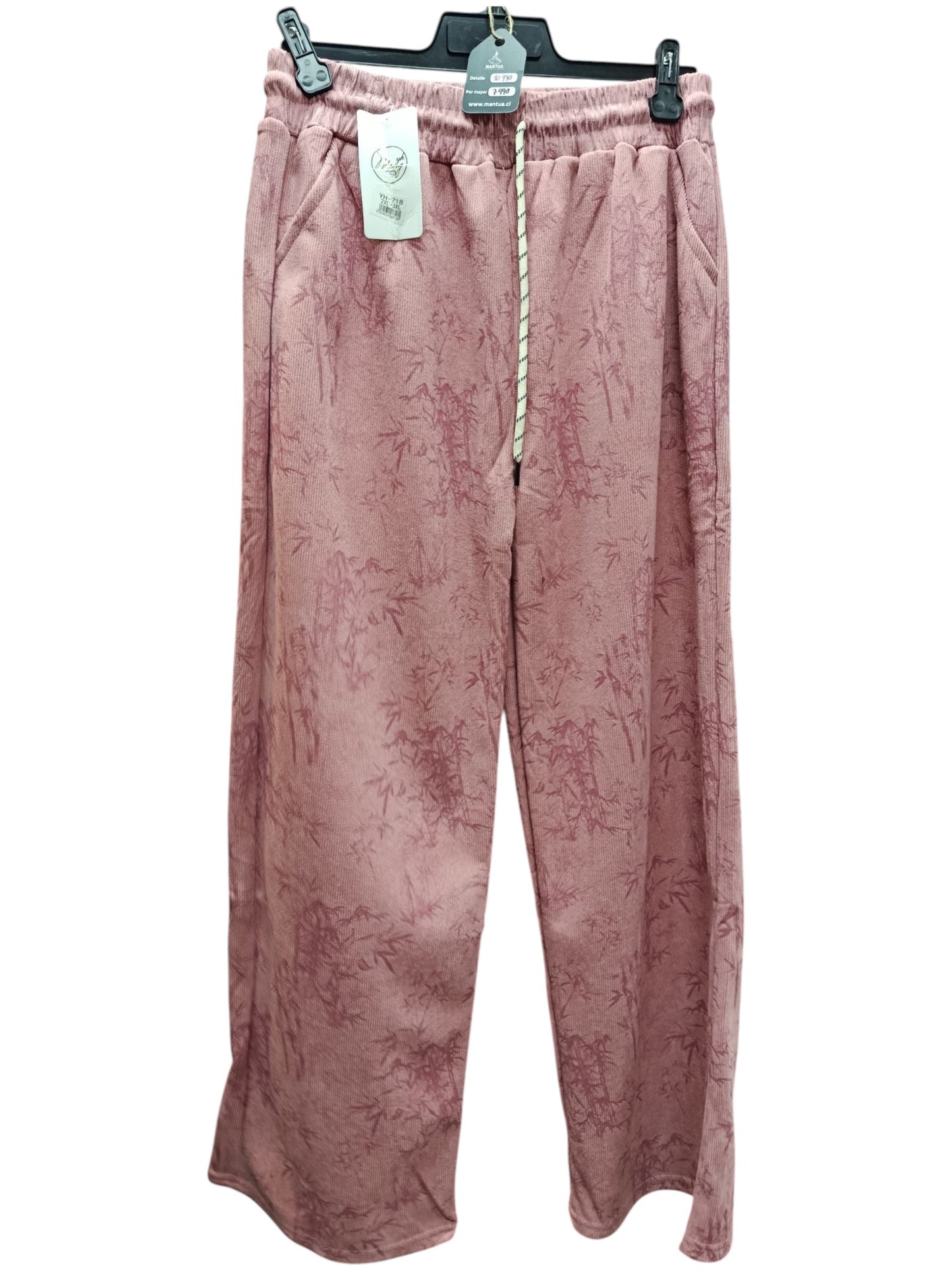 Buzo Palazzo Afranelado con Estampado