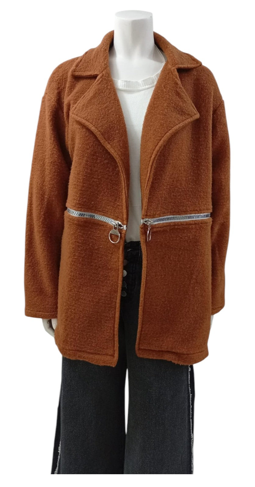Chaqueta Italiana con detalle de cierre