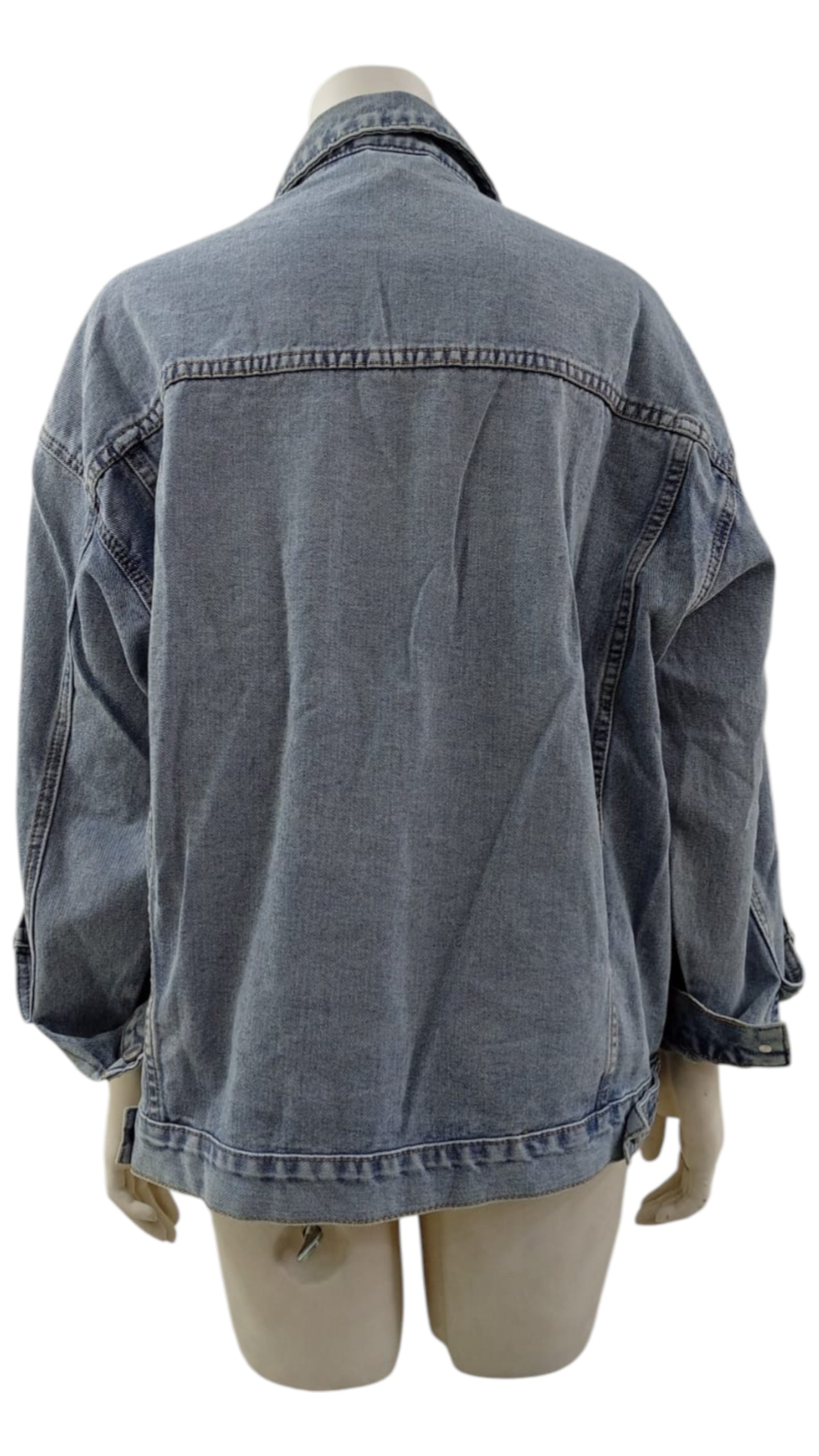 Chaqueta de Mezclilla con Diseño Español Moderno Ofertas!