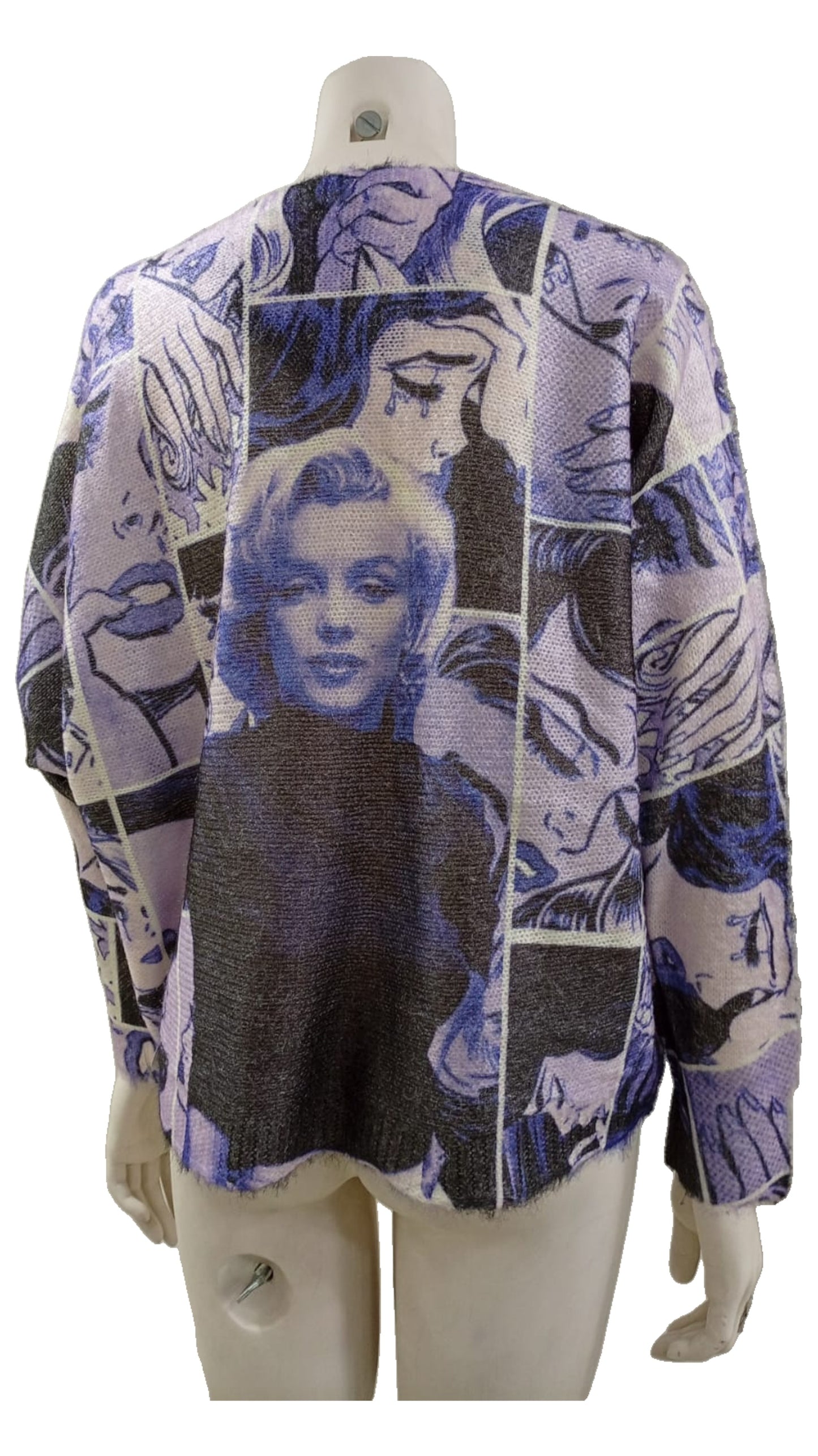 Suéter Italiano Marilyn Monroe – Estilo icónico con toque femenino