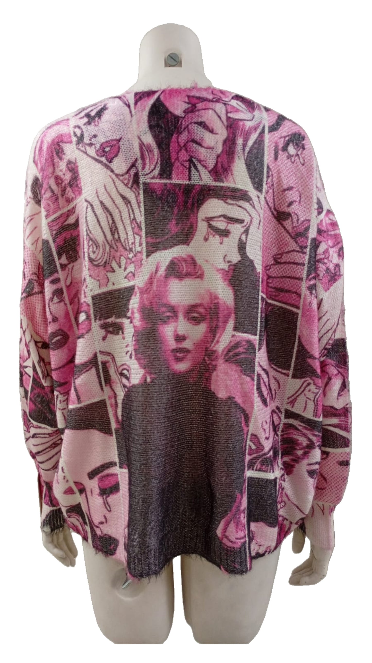 Suéter Italiano Marilyn Monroe – Estilo icónico con toque femenino