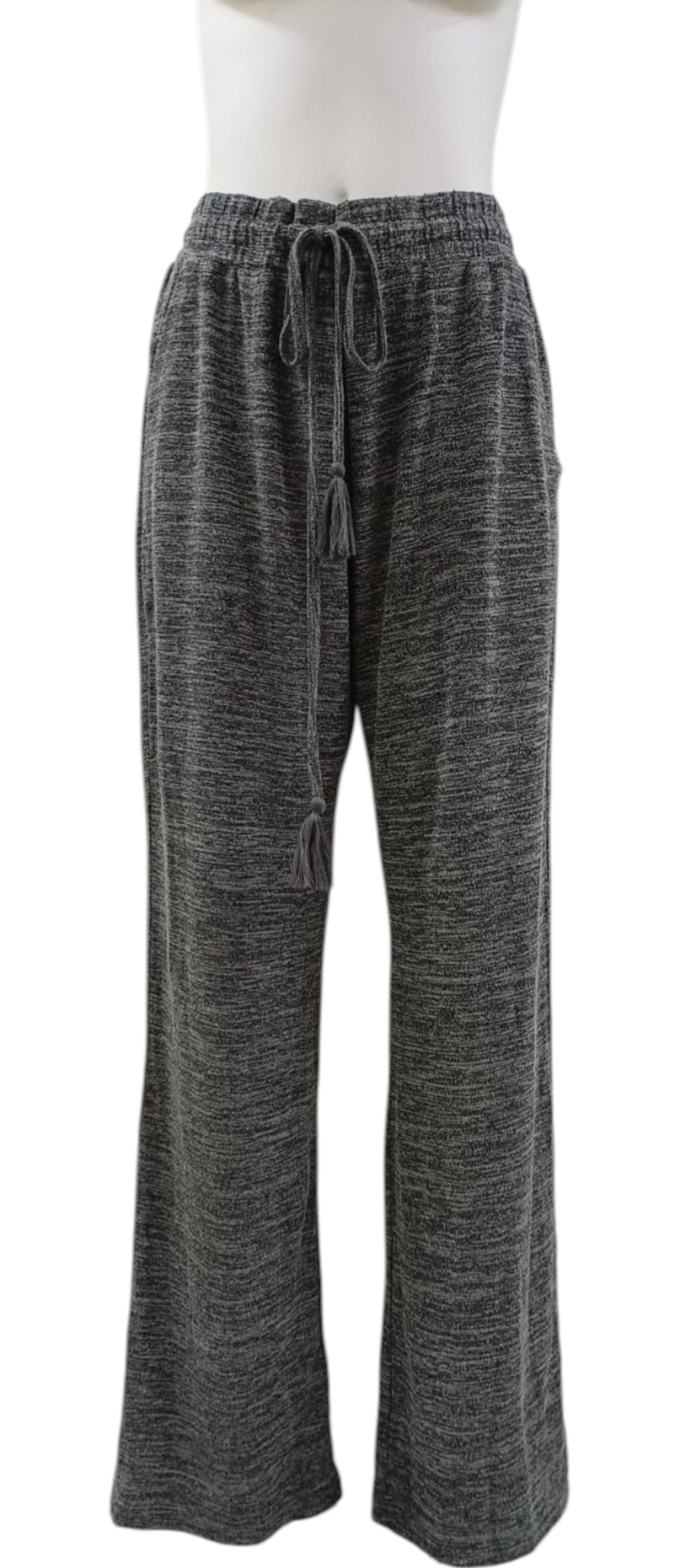 Pantalón de Lana Negro – Elegancia Atemporal con Sello Americano