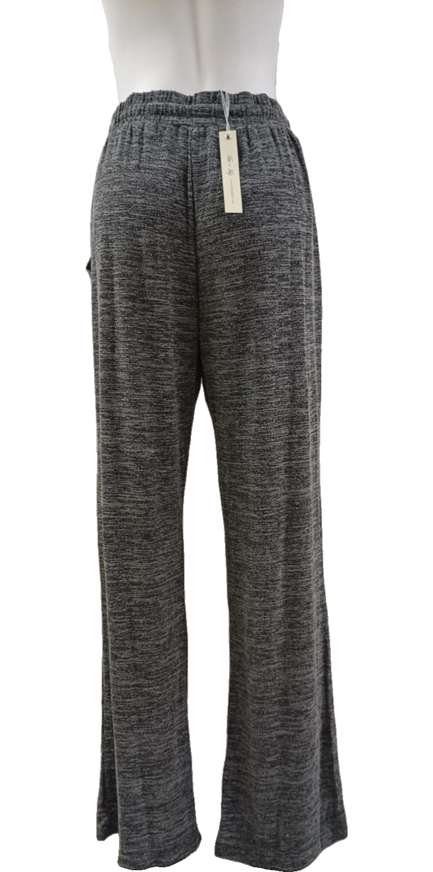 Pantalón de Lana Negro – Elegancia Atemporal con Sello Americano