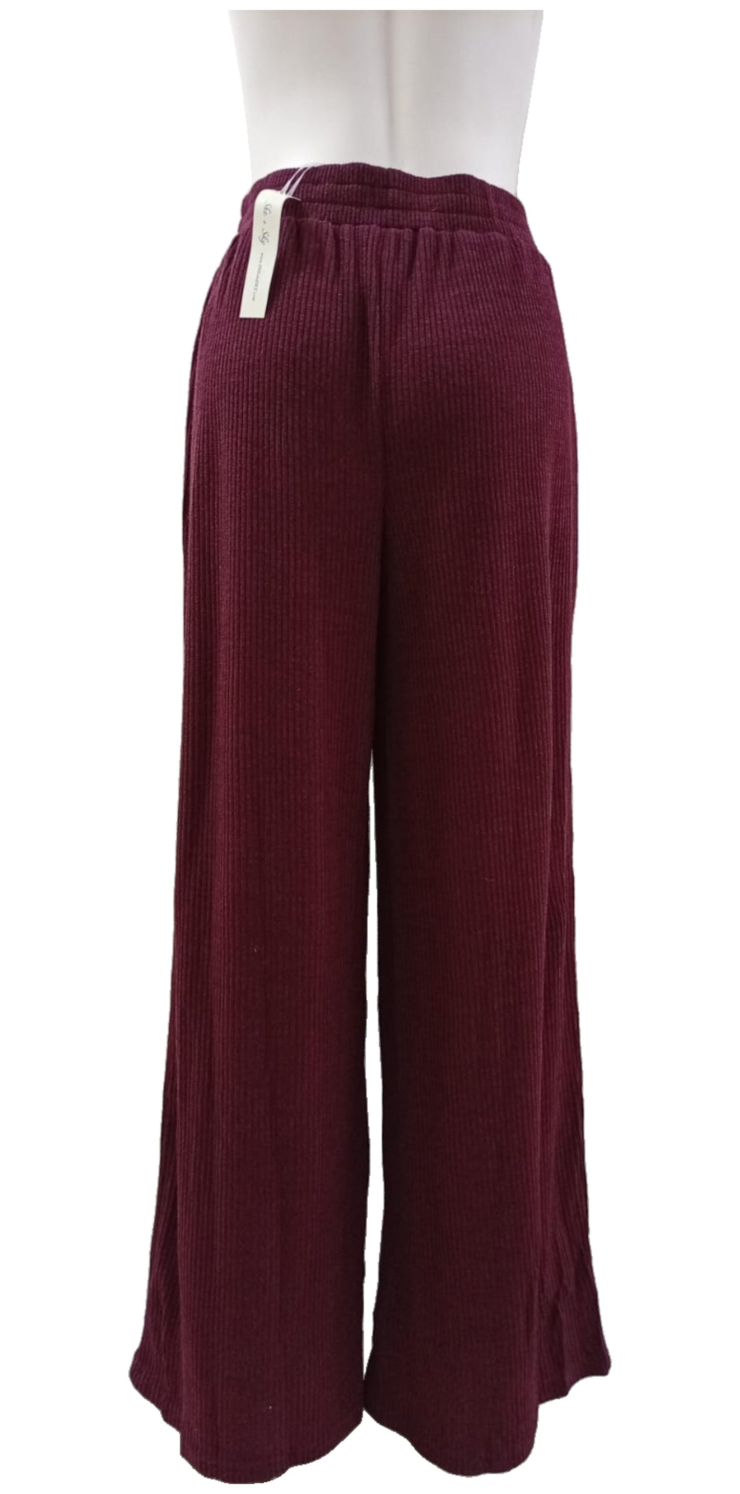 Pantalón de Lana Negro – Elegancia Atemporal con Sello Americano