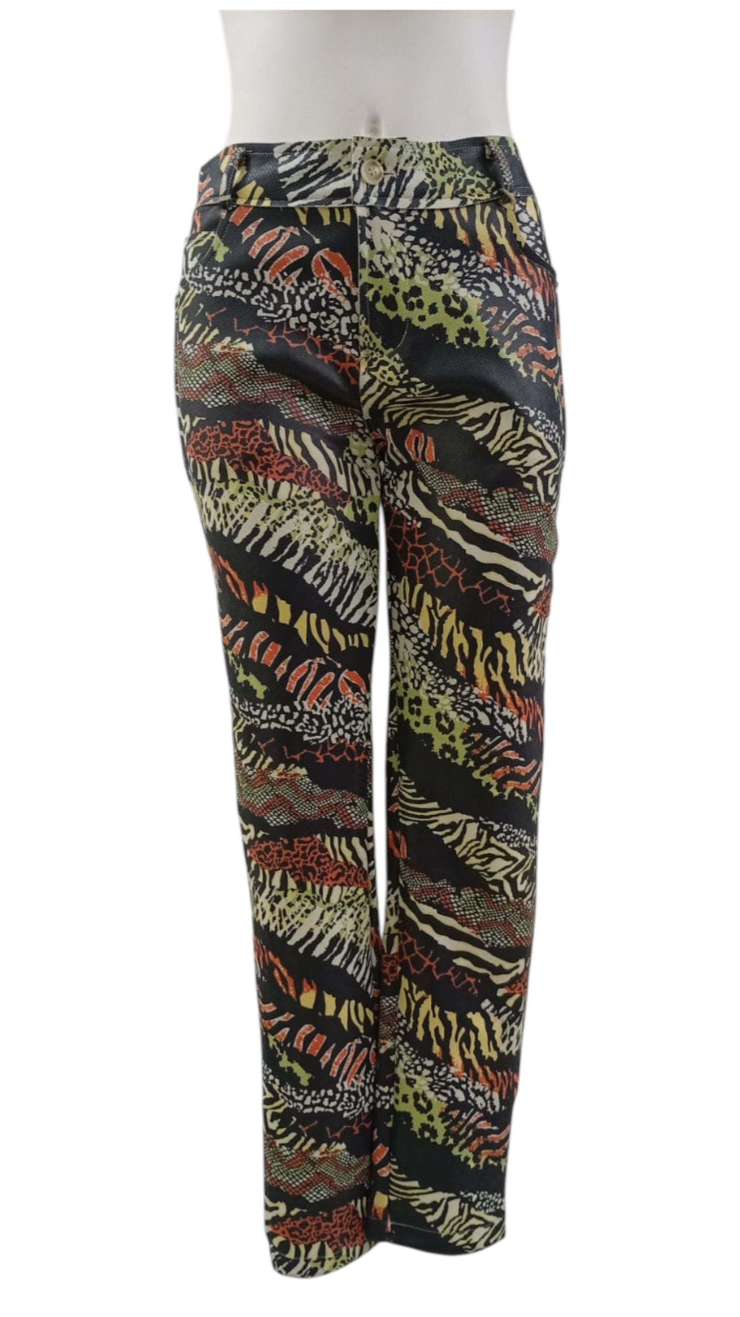 Pantalón Moda Italiana con Diseños Psicodélicos – Arte y Estilo en Cada Paso