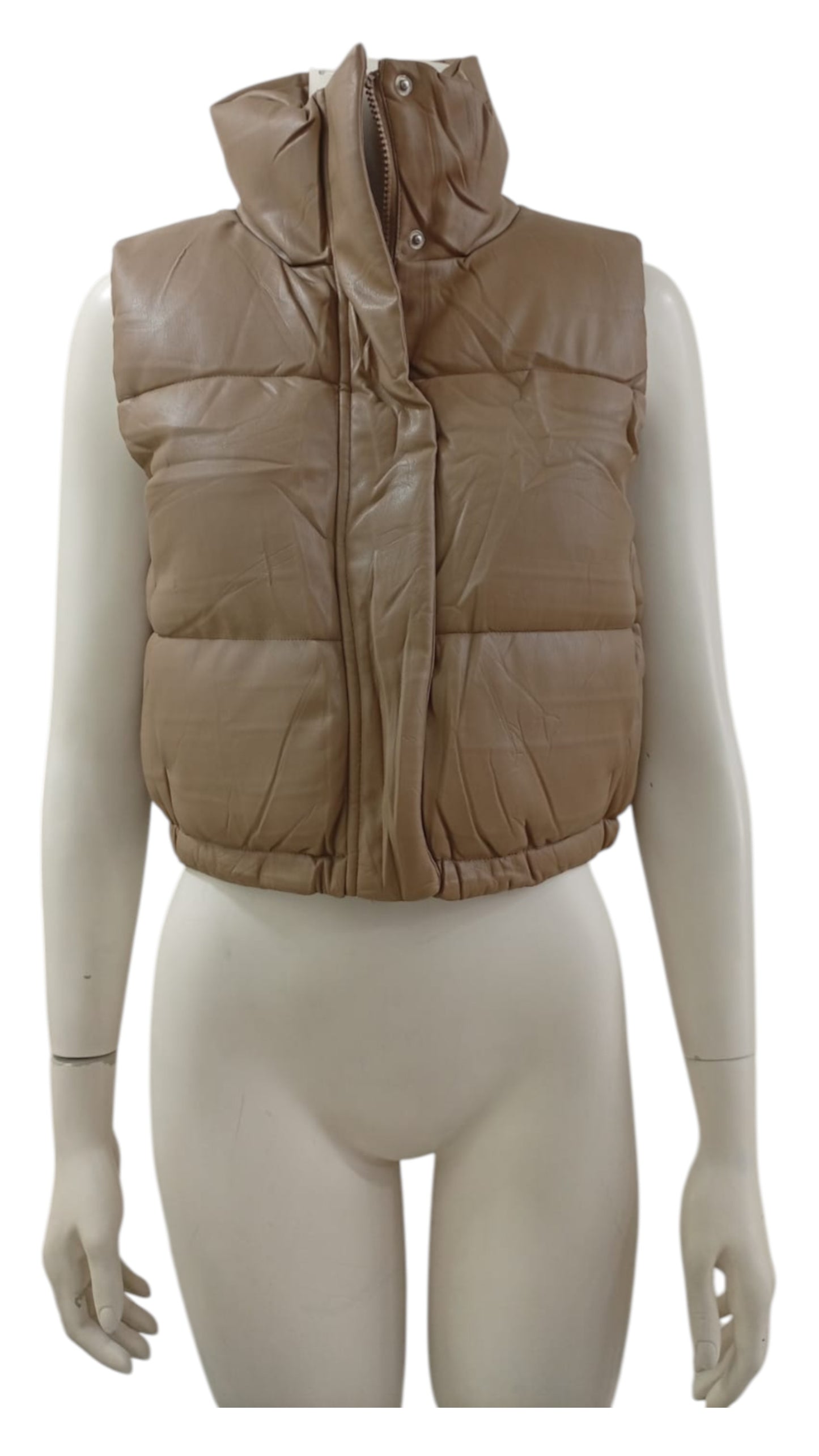 Chaqueta Puffer sin Mangas Corta– Ligera, Moderna y Perfecta para Capas con Estilo