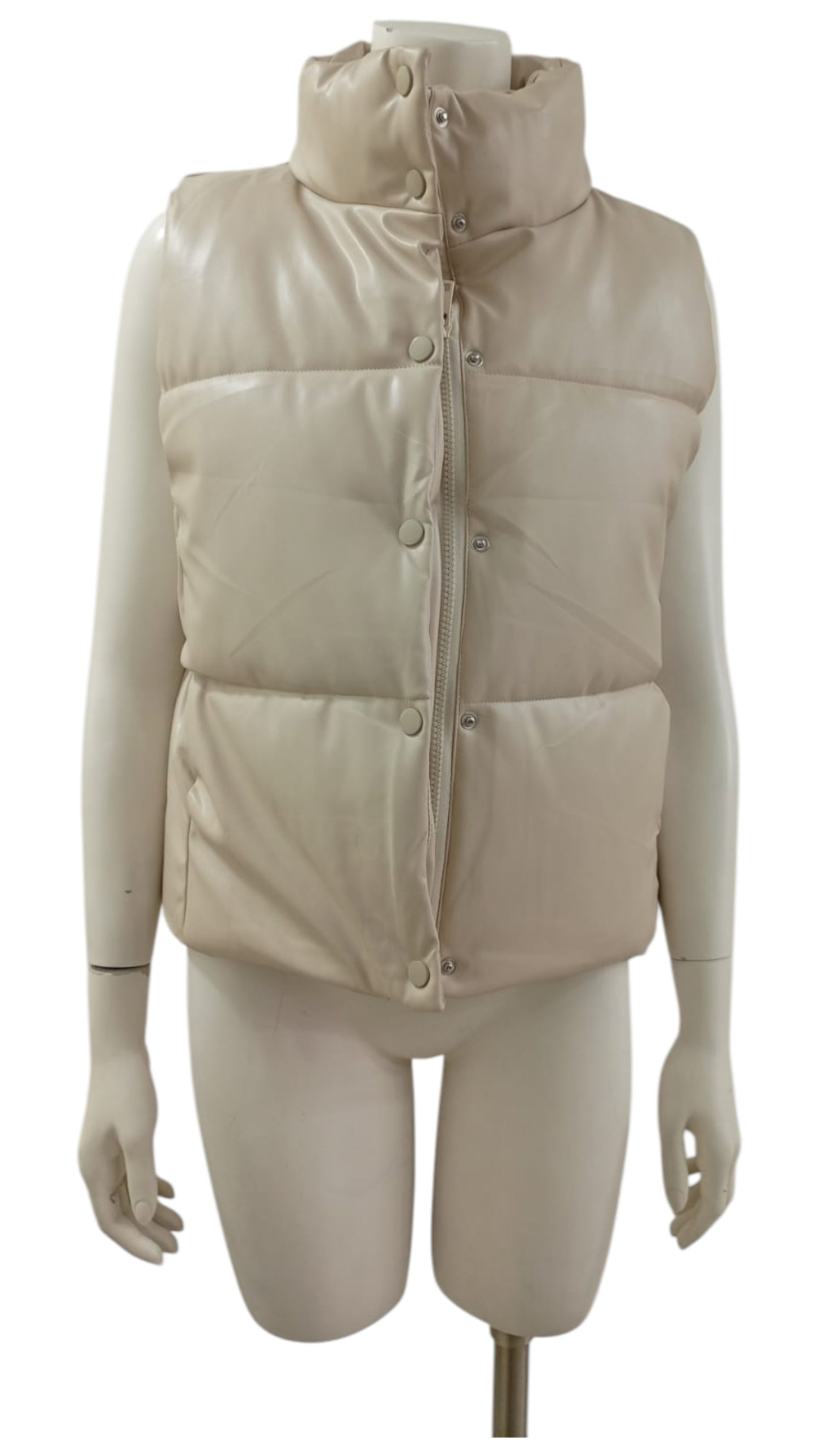 Chaqueta Puffer sin Mangas de Largo Medio – Ligera, Cálida y con Estilo