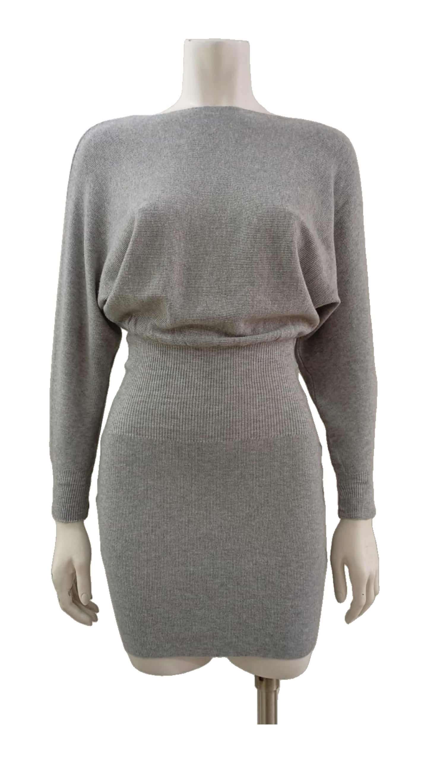 Vestido Corto de Lana – Ajustado a la Cintura
