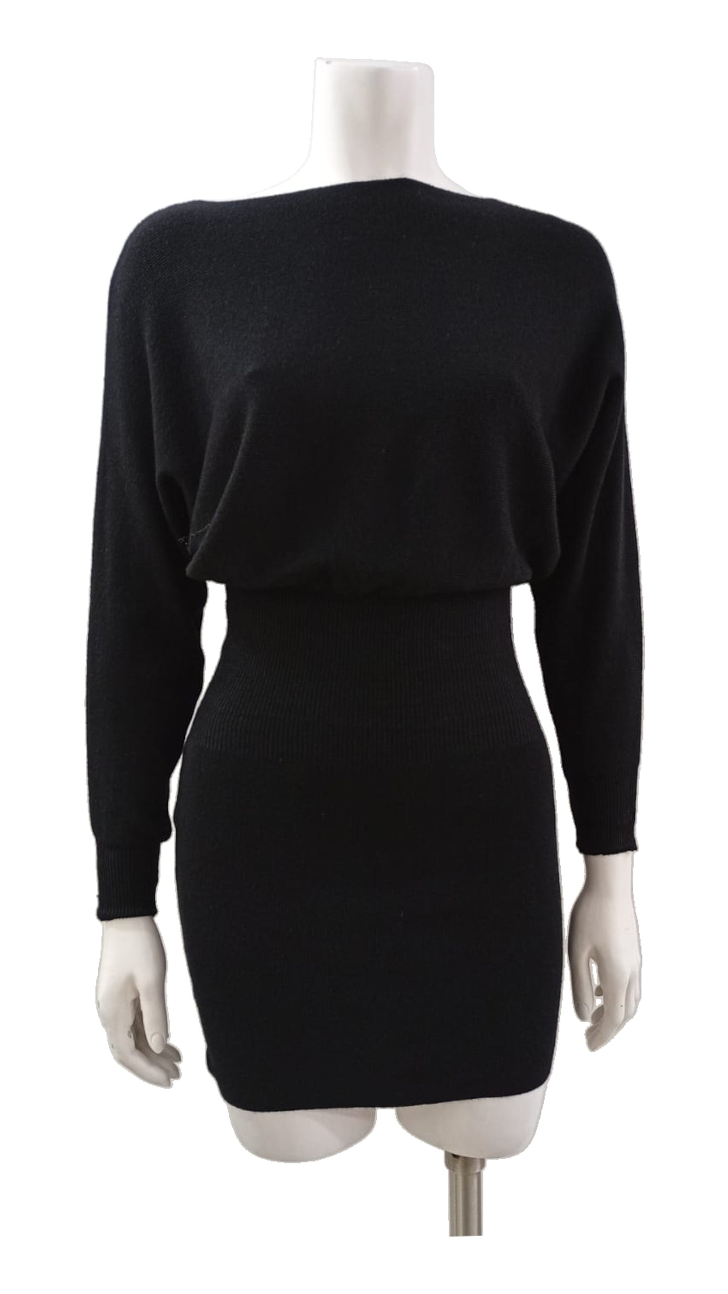 Vestido Corto de Lana – Ajustado a la Cintura