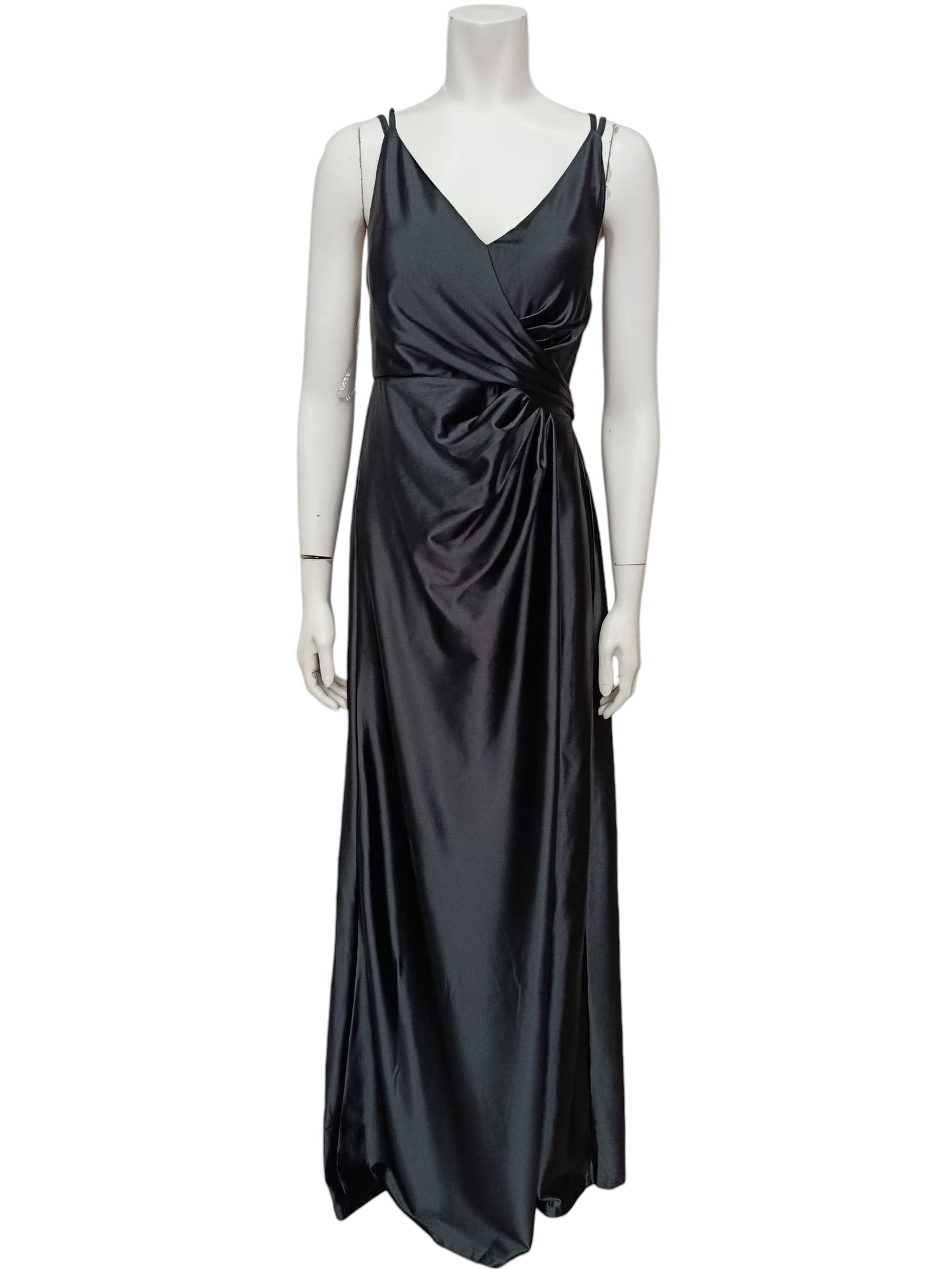 Vestido de Fiesta Seda Mujer – Corte Asimétrico con Ajuste Perfecto