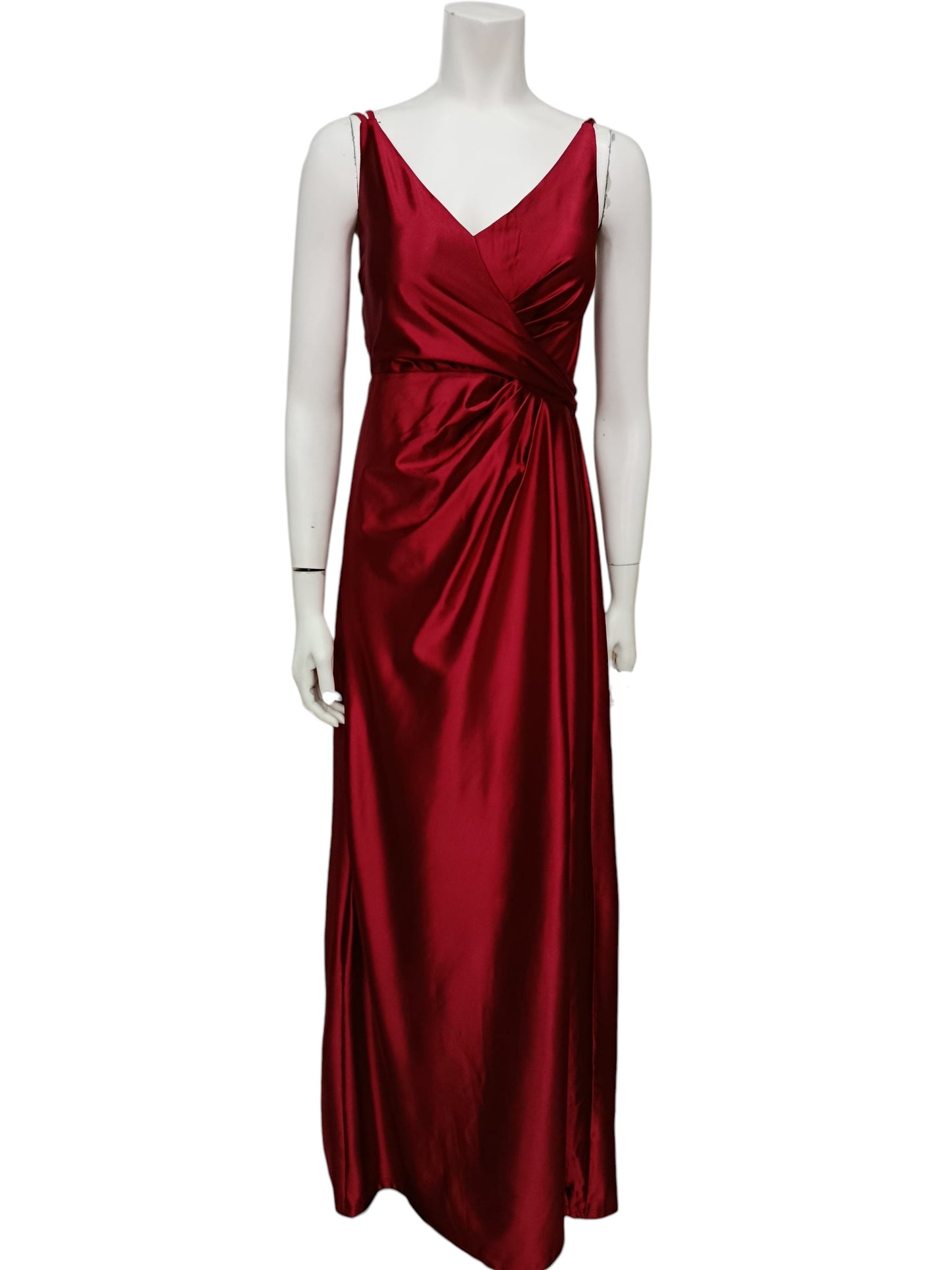 Vestido de Fiesta Seda Mujer – Corte Asimétrico con Ajuste Perfecto