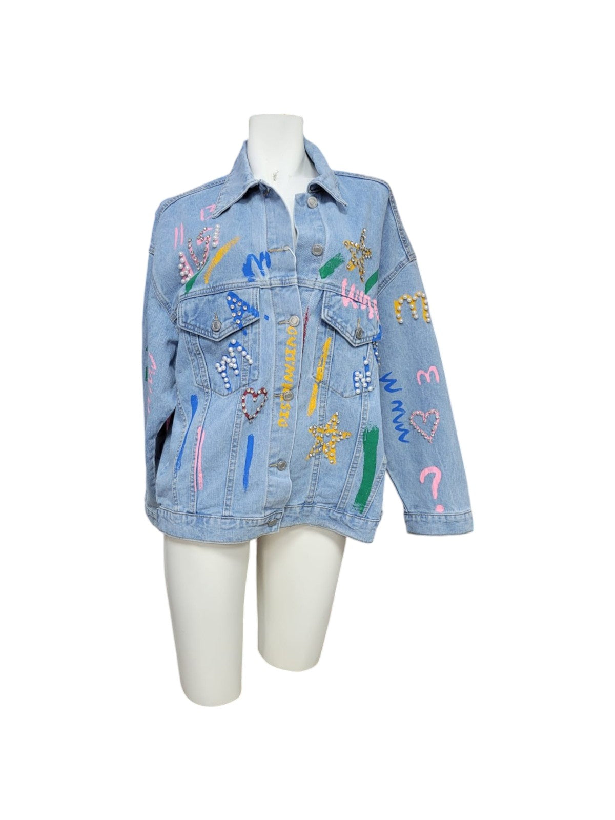 Chaqueta de Mezclilla con Diseño Español Moderno Ofertas!