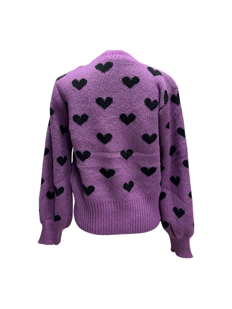 Cárdigan Mantua Corazones