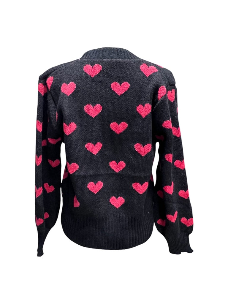 Cárdigan Mantua Corazones
