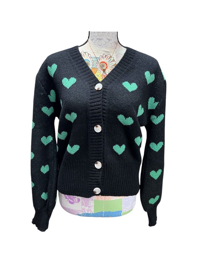 Cárdigan Mantua Corazones