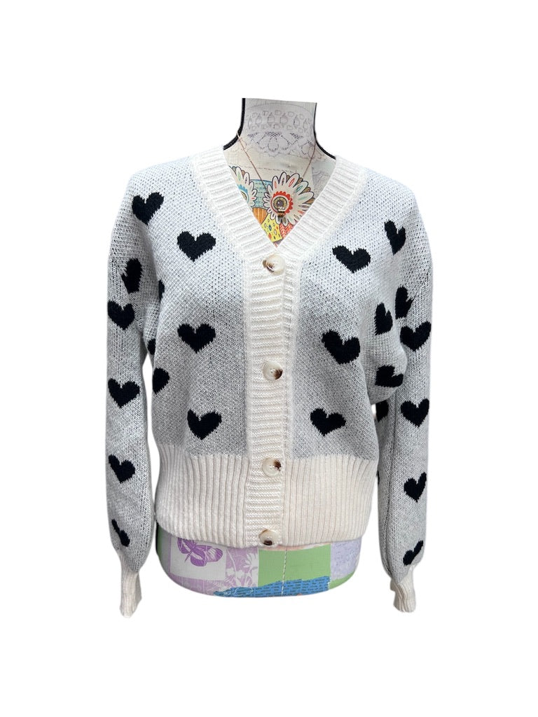 Cárdigan Mantua Corazones
