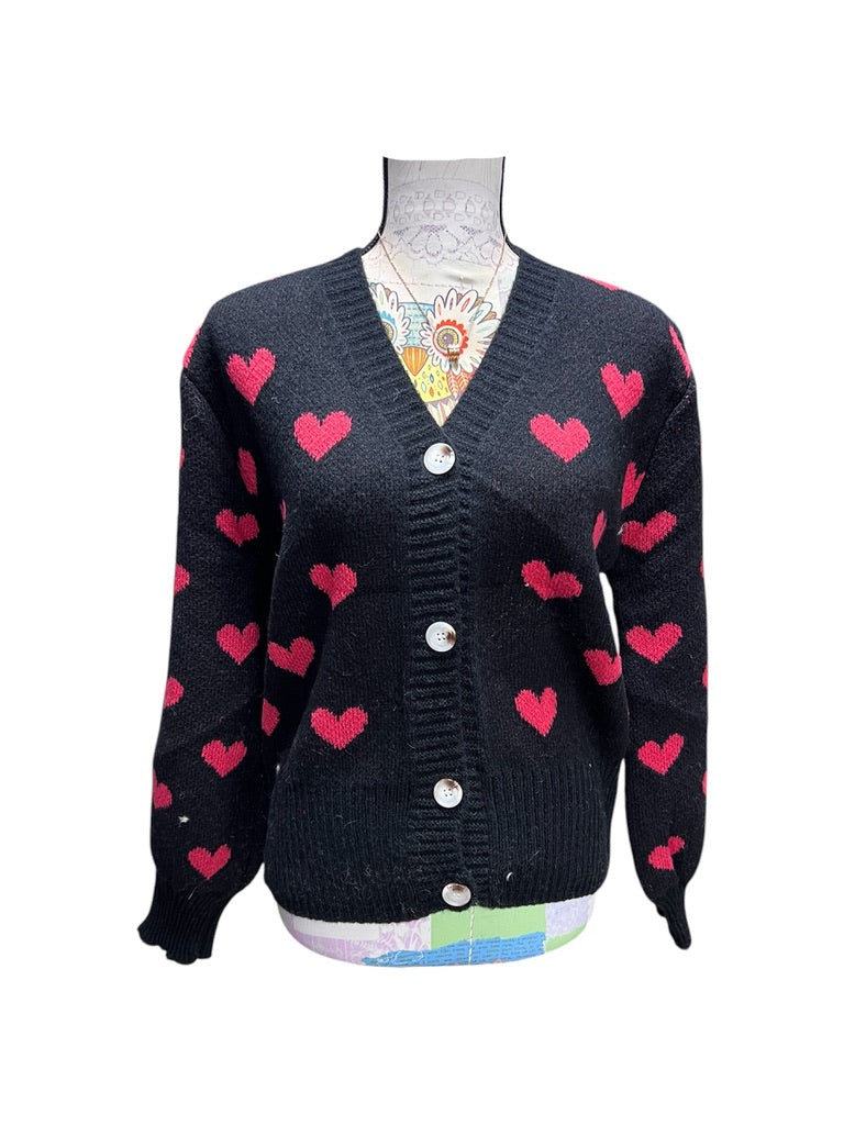 Cárdigan Mantua Corazones