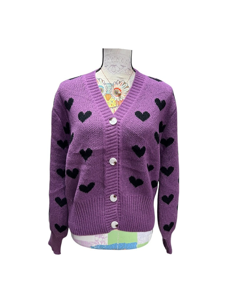 Cárdigan Mantua Corazones