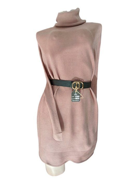 Vestido de Lana con Cuello Tortuga – Elegancia que Abraza tu Silueta