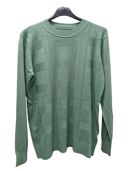 Sweater Maxi de Lana con Corazones – Amor a Primera Puesta