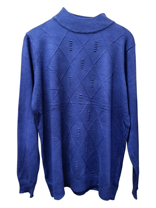 Sweater Maxi de Lana con Rombo – Clásico, Cómodo y con Mucho Estilo