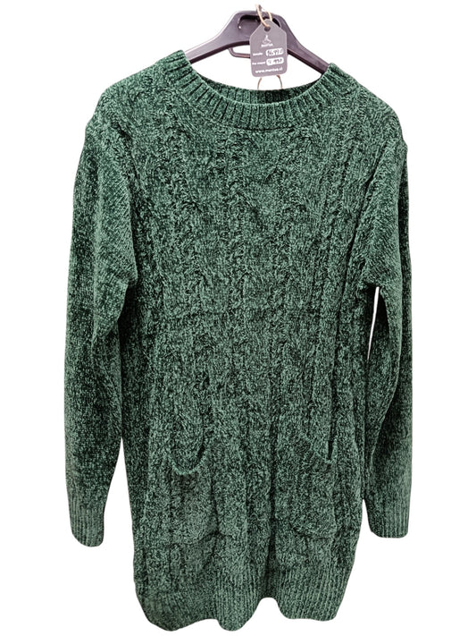 Sweater Chenille Cuello Redondo – Suavidad que Enamora, Estilo que Acompaña