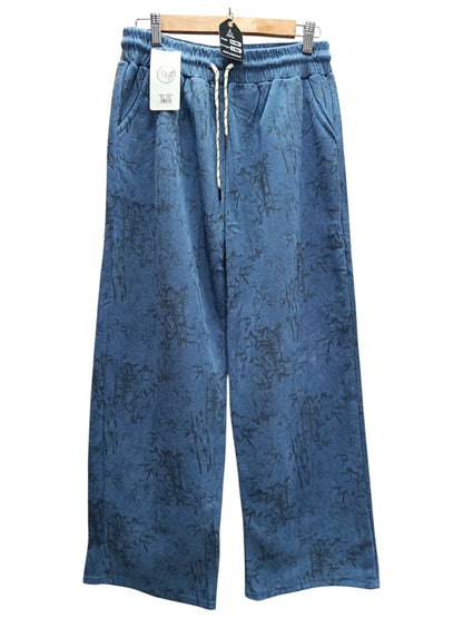 Buzo Palazzo Afranelado con Estampado