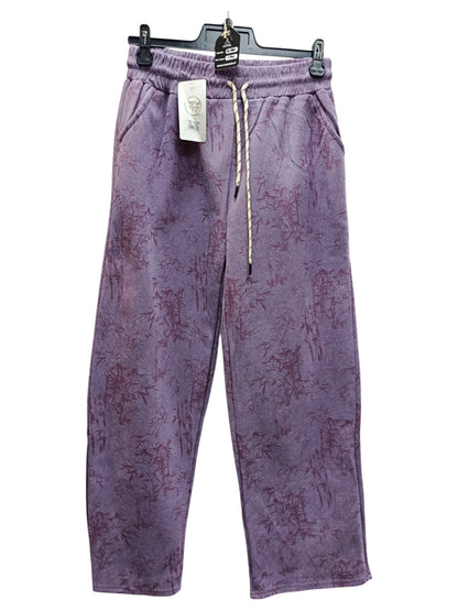 Buzo Palazzo Afranelado con Estampado
