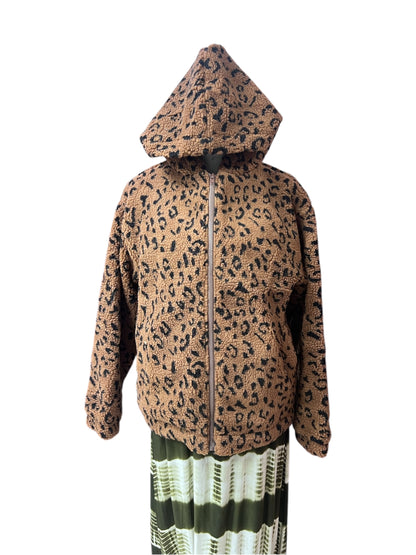 Chaqueta Corderito Animal Print