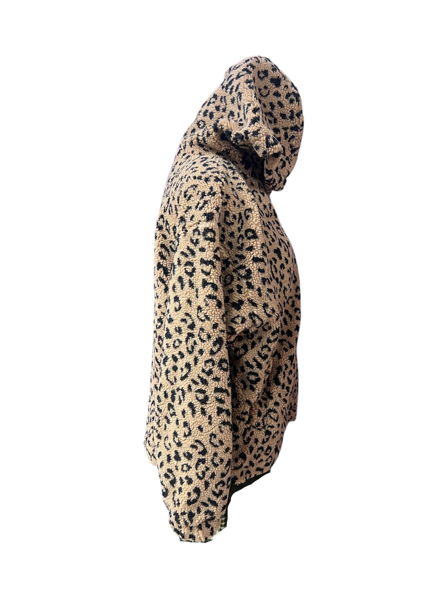 Chaqueta Corderito Animal Print