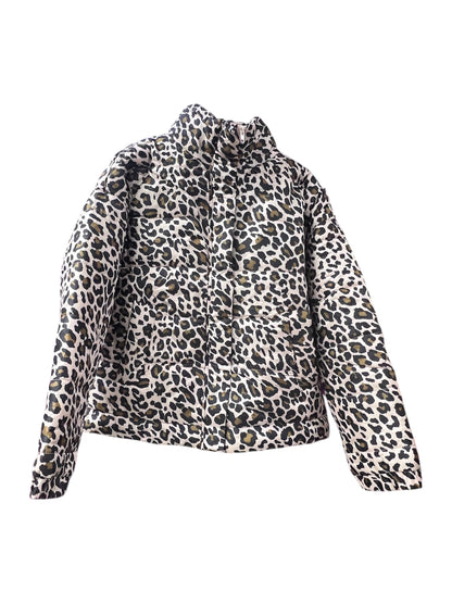 Chaqueta Puffer Animal Print