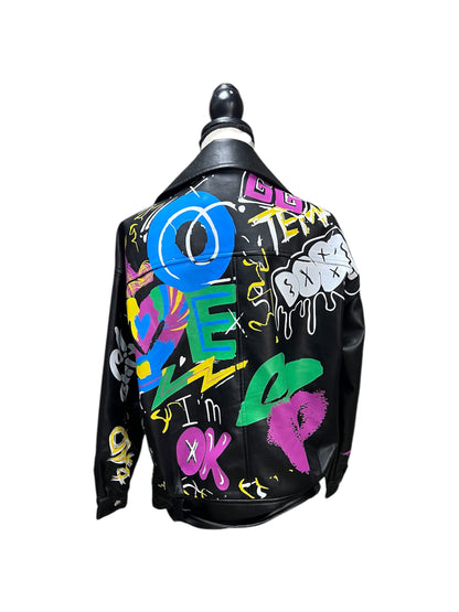 Chaquetas Italianas Grafitis Estampadas