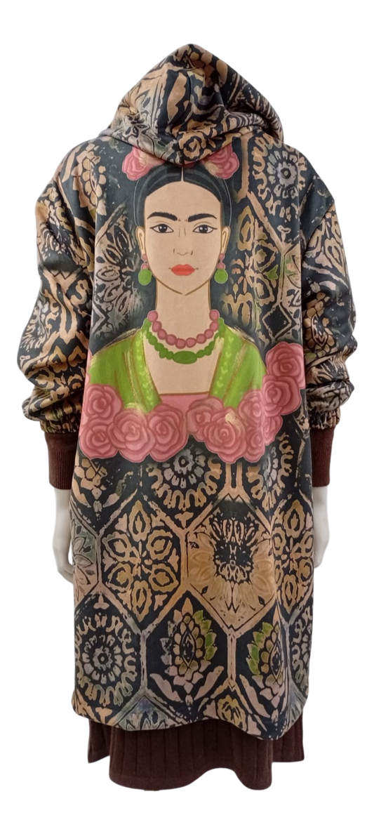 Chaqueta Italiana Estampado Frida Kahlo