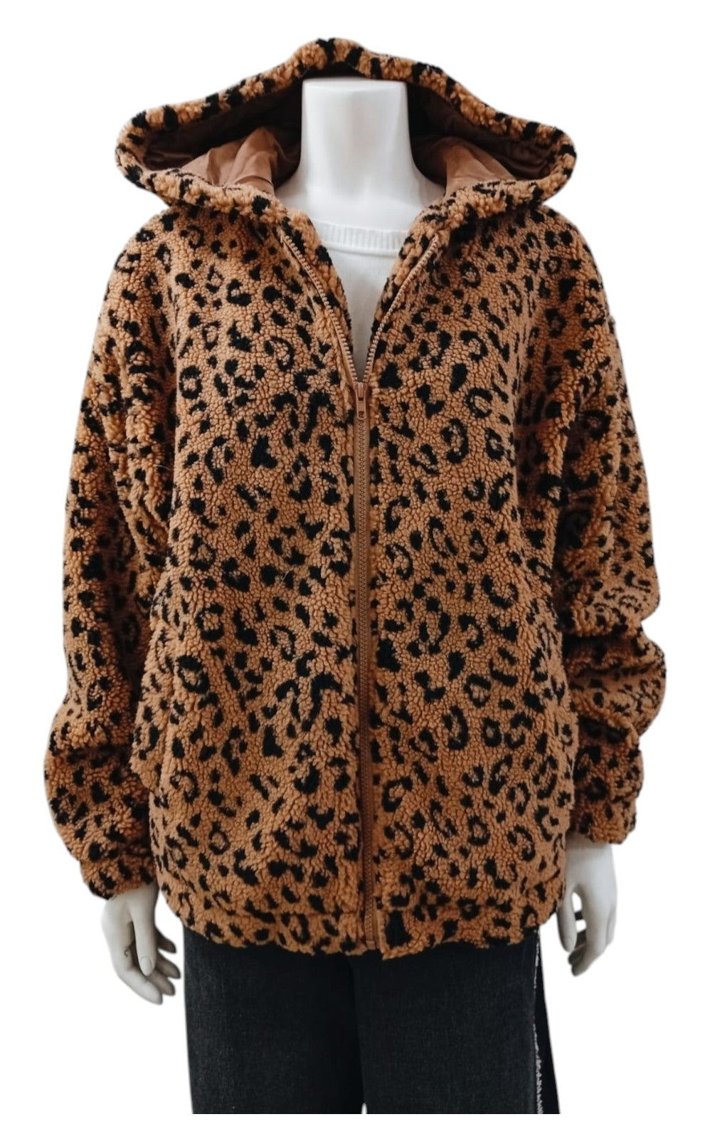 Chaqueta Corderito Animal Print