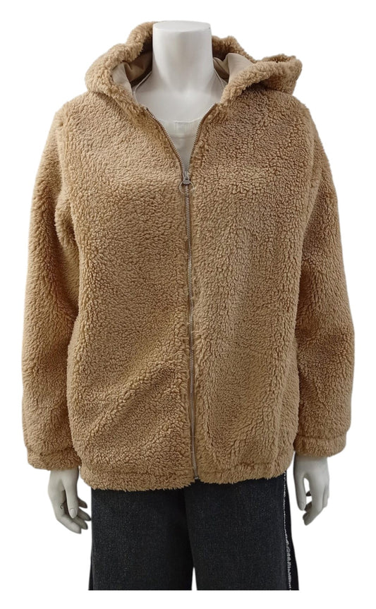 Chaqueta Corderito USA con Capucha
