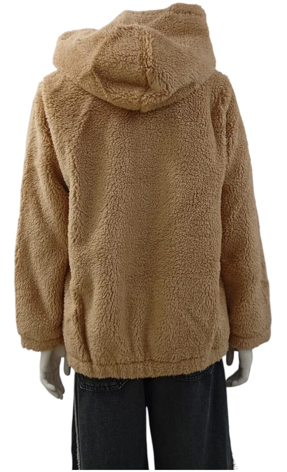 Chaqueta Corderito USA con Capucha
