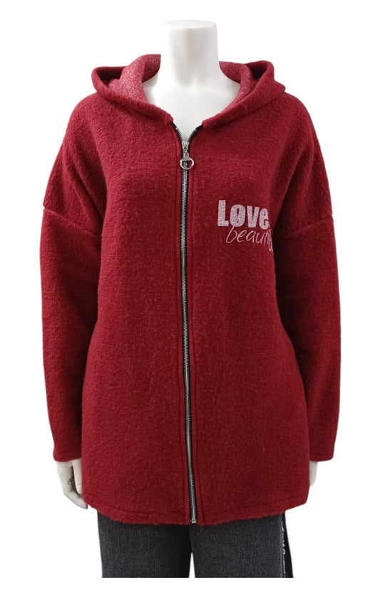Chaqueta Italiana con Capucha