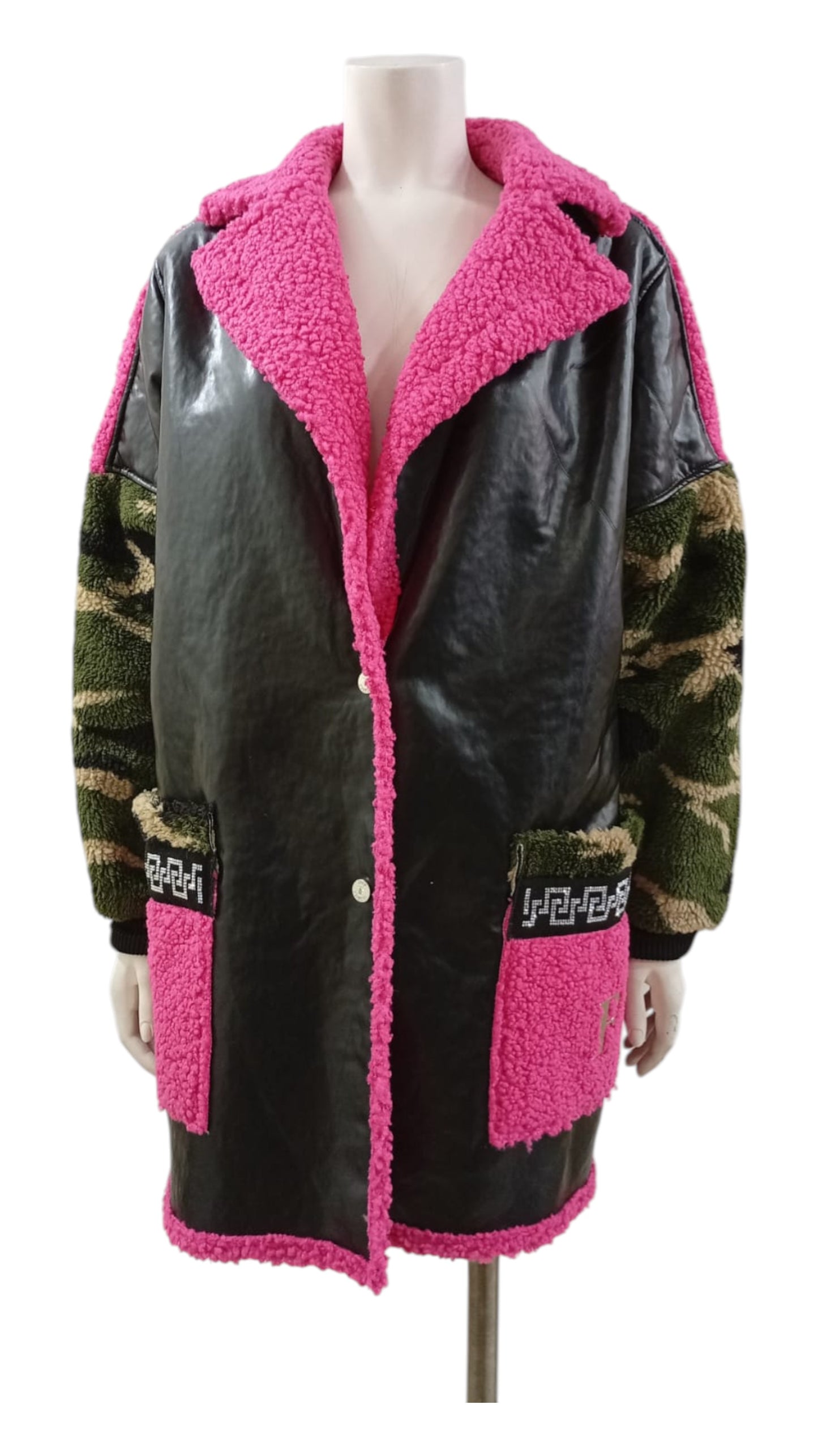 Chaqueta Turca Estampado Dios Apolo – Estilo con arte y brillo