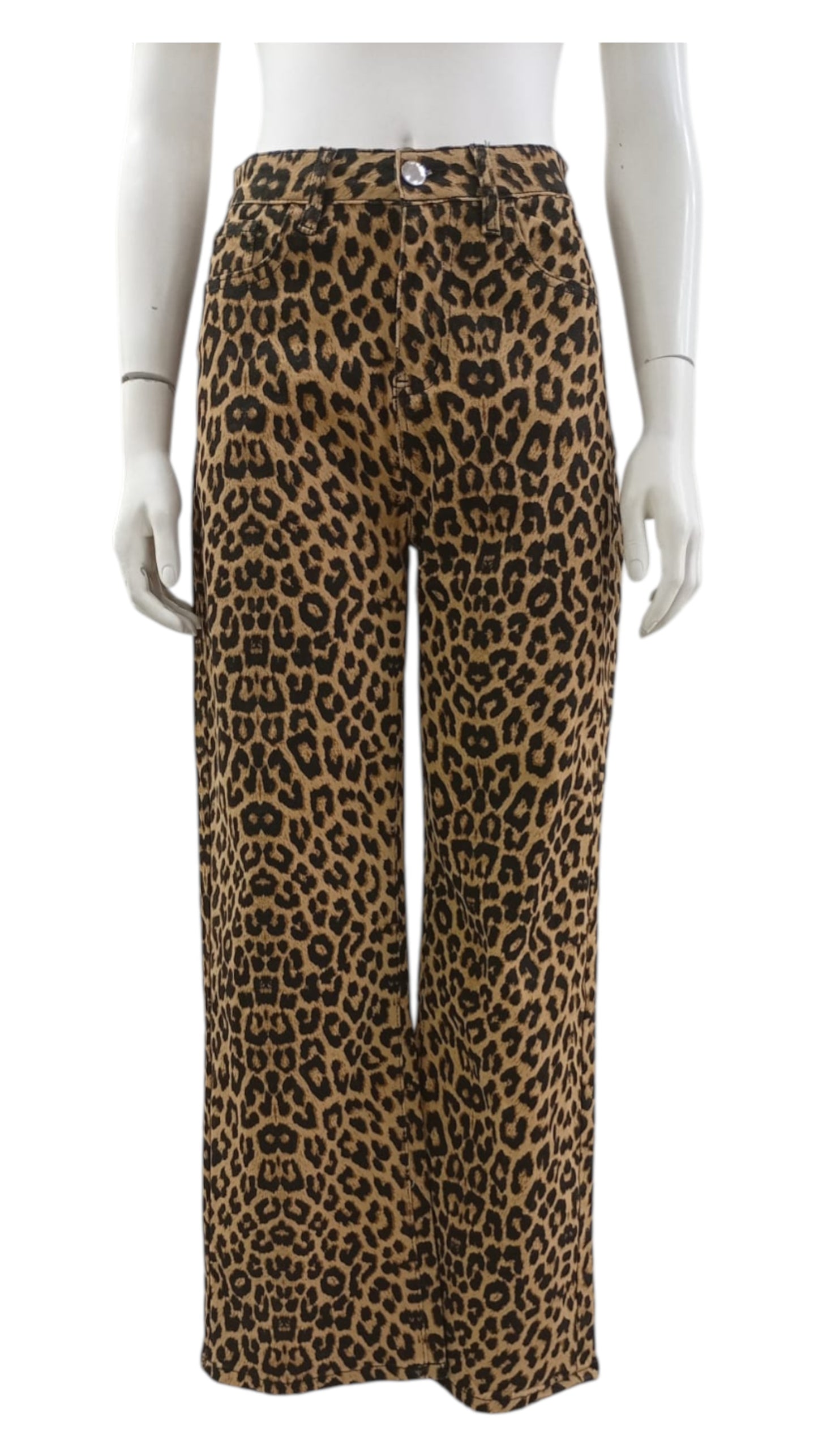 Jeans Animal Print Elasticado – Atrevimiento y Comodidad en una Prenda