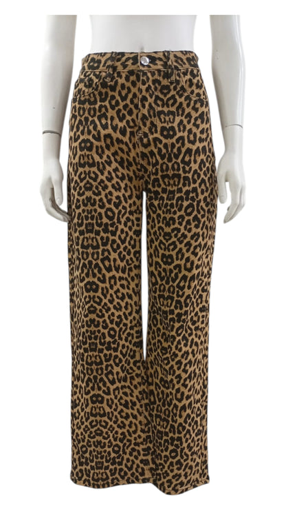 Jeans Animal Print Elasticado – Atrevimiento y Comodidad en una Prenda