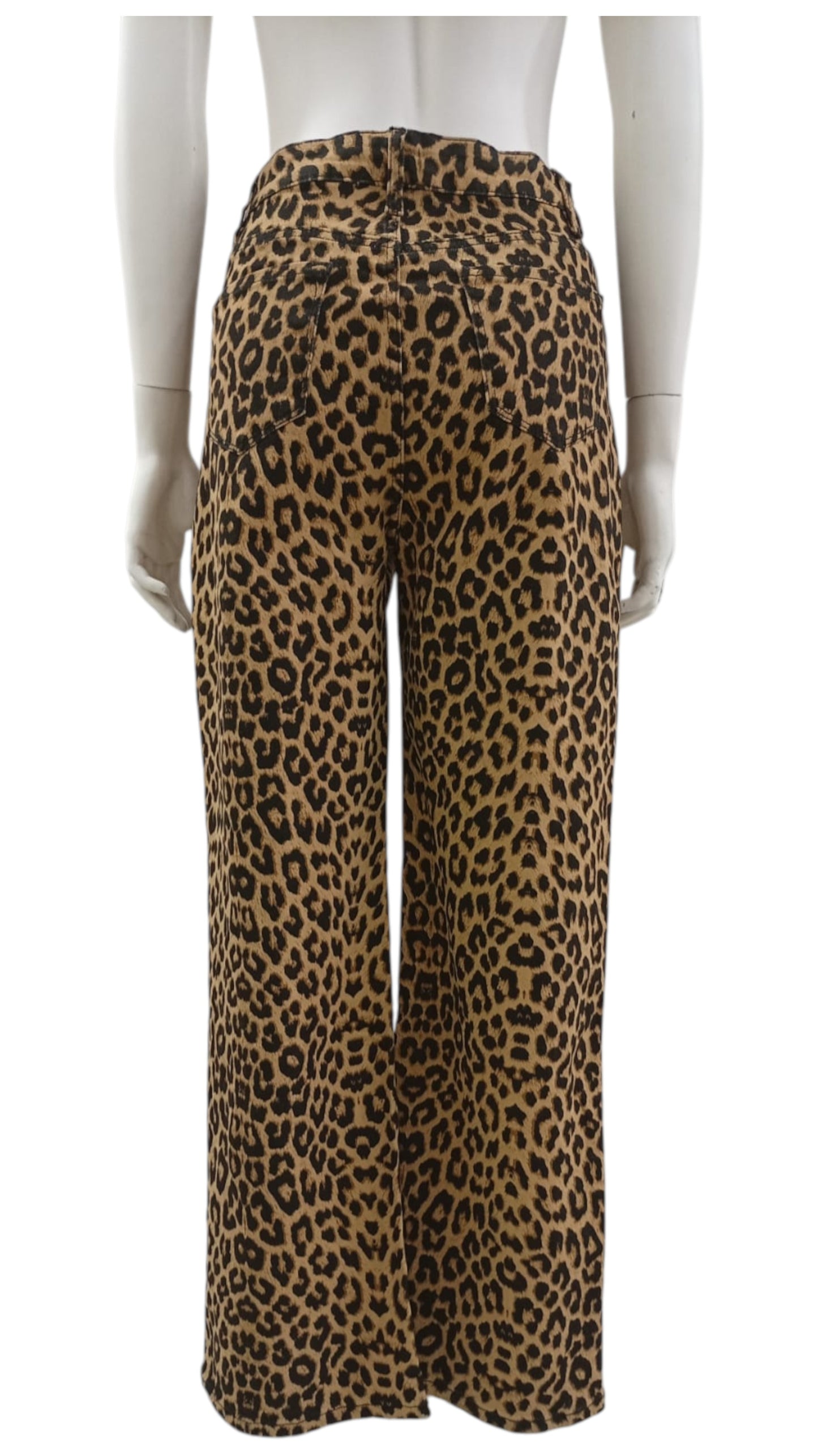 Jeans Animal Print Elasticado – Atrevimiento y Comodidad en una Prenda