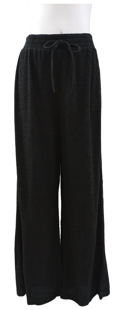 Pantalón de Lana Negro – Elegancia Atemporal con Sello Americano