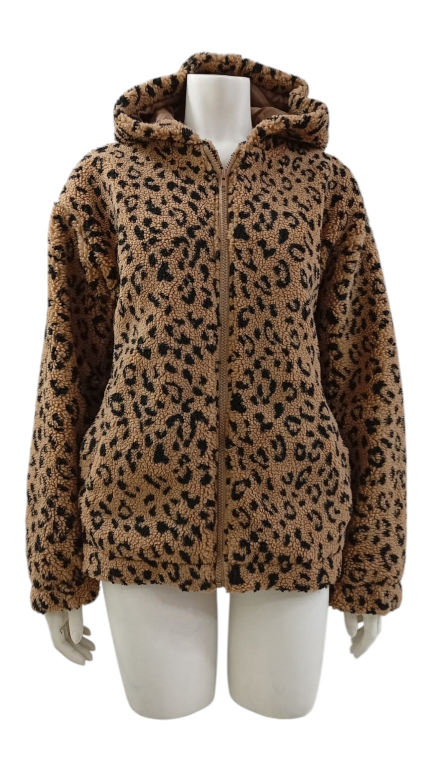 Chaqueta Corderito Animal Print